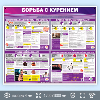 Стенд «Борьба с курением» (PM-07)